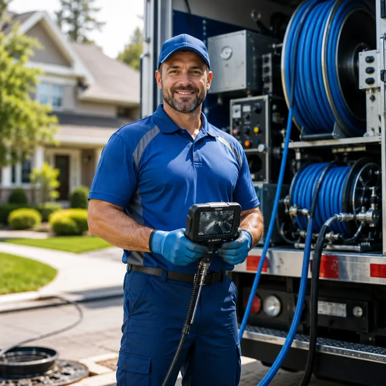 Local outdoor drain cleaning specialists in Edroy, TX